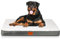 KYG Orthopädisches Hundebett Grosse Hunde Hundekissen Waschbar Hundematte für große, mittelgroße Hunde Flauschig Hundematratze, L, 90x60x8cm