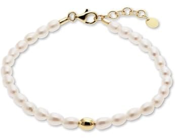CHRIST Damen-Armband 585er Gelbgold Süßwasserperle One Size 89092817