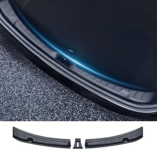Arcoche Protector de Parachoques Trasero para Tesla Model 3 2025 2024 Highland Accesorios ABS Protector de umbral de Puerta del Maletero para Model 3 Hgihland Accesorios