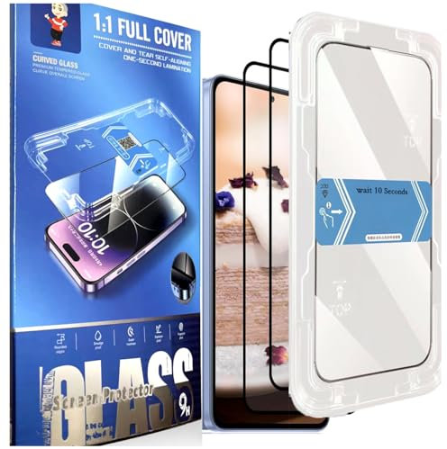 Spdymo Protector de pantalla para Xiaomi Redmi Note 12 Pro 5G Cristal Protector, [2 unidades] 9H Protector de pantalla de vidrio templado para Redmi Note 12 Pro Protector de pantalla con ayuda de