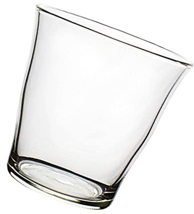 CRILSTYLEO Mehrzweck Trinkglas 400ml Ideal Als Cocktailglas Limonadenglas Oder Partyglas Hochwertiges Glas Mit Modernem Design 1 Stück