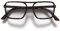 LONDON MOLE® Spy Lesebrillen | Stylische quadratische Pilotstil|Lesehilfen | Herren, Damen, Unisex | Federbügel