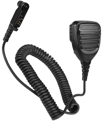 NEWASHAN Altoparlante microfono PTT compatibile con radio HYT Hytera HP50X HP605 HP685 HP705 HP785 PD600 PD602 PD605 PD660 PD662 PD665 PD680 PD682 PD685 PDC550 X1e X1e P Z1p Talk. Walkie SM26N1
