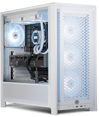 3XS Melius Gaming PC | Radeon RX 9070 XT 16GB | Ryzen 7 7800X3D 8-Core | 32GB RAM | 2TB M.2 SSD | Dynamic RGB Lighting | WiFi | Streaming Ready | Windows 11