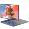 IUGNG 8-Zoll-2-in-1-Mini-Laptop, Celeron N100 (bis zu 3,4 GHz), 12 GB DDR5, Win11, G-Sensor, 2-MP-Webcam, Touchscreen, WiFi 6, Bluetooth 5.2 (Grau, 12G+256G)