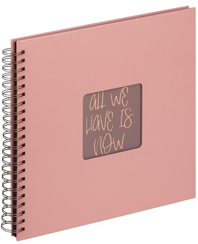 walther design Spiralalbum 30x30 cm Fun Peach Fuzz SA-110-PF