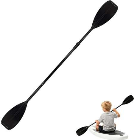 Pala de Kayak de Fibra de Carbono Herramienta Ligera De Fibra De Carbono, 2 | Pala Kayak Para Bote Para Pesca, Piragüismo, Travesía, Pesca Con Caña, Lago, Río, Mar, Rafting, E