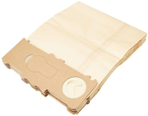 Menalux 900196164 Sacchetti per aspirapolvere, Carta