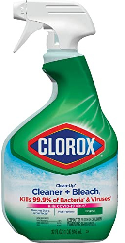 Clorox Clean-Up Cleaner with Bleach Spray, 32 Fluid Ounces