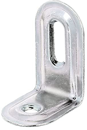 Alberts 847616 Verstellwinkel | geprägt | galvanisch verzinkt, dickschichtpassiviert | 40 x 22 x 28 mm | 50er Set