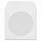 Four Square Media 25 CD Paper Sleeves White with Window and Flap - 25 pack
