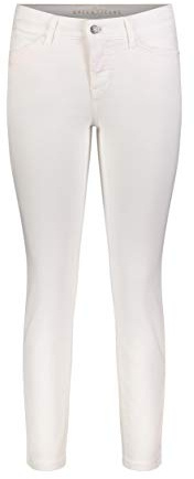 MCA Damen Dream CHIC Straight Jeans, per Pack Weiß (White Denim D010), W32/L27 (Herstellergröße: 32/27)