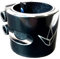 Blunt 2 Bolt Clamp Twin Slit (schwarz)