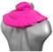 Coussin de nuque avec col montant - Rose - Coussin aux graines de colza - Coussin épaules et cou - Bouillotte micro-ondes