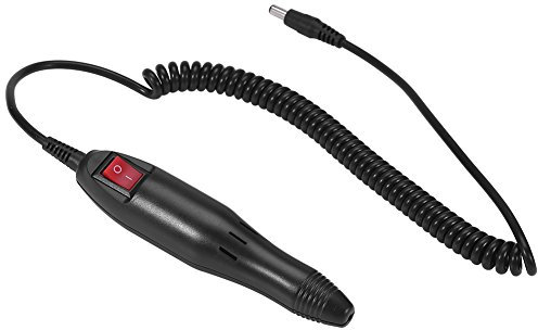 Nail Drill Handle, Professional Metal Electric Art Nail Drill Handpiece Manicure Pedicure Machine Pen Replacement Handle Grinder Polish Tool Shank Hand Piece