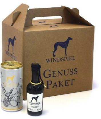 Windspiel Mini Genusspaket Gin & Sommernachtstraum 3x Gin 0,05 + 3x Sommernachtstraum 0,2