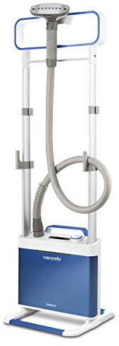 Polti Vaporella Vertical Styler GSF60, vertical steamer with unlimited working autonomy, 6 steam regulations, ready in 60 minutes, 2 L removable water tank, suitable for all fabrics, blue