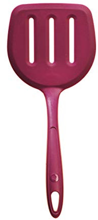 Kochblume Designwender XL | Premium-Silikon | Hitzebeständig | Spülmaschinenfest | 31cm | Farbe: lila