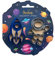 Decora 0255054 Kit 2 CORTADORES DE PLÁSTICO Space, Azul