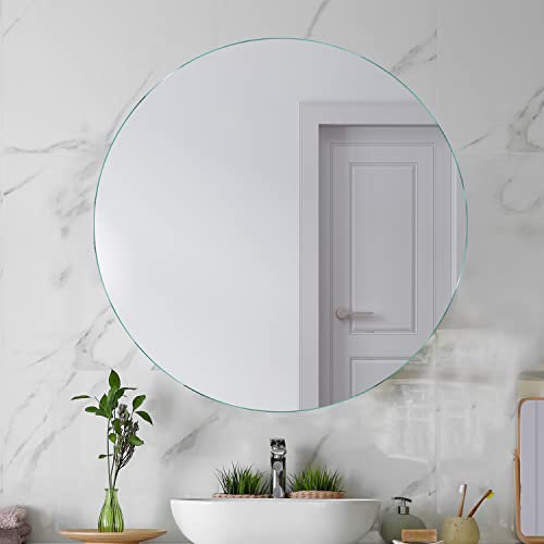 SARAR Badspiegel Spiegel Badezimmerspiegel 60x90cm Made in Germany Wandspiegel Mirror Spiegel Bad ohne Licht KS6