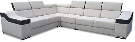 All4All Ecksofa mit Schlaffunktion Cleo - Eckcouch in L-Form - Sofa mit Bettkasten - Schlafsofa - Sofabett - Modern - Farbe Wählbar - Gewebe oder Kunstleder - Seite rechts 19