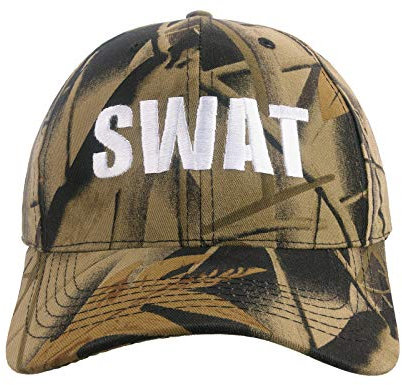 MFAZ Morefaz Ltd Herren Baseball Mütze Cap Caps SWAT Moro Leaf Snapback with Adjustable Strap (Swat Leaf)