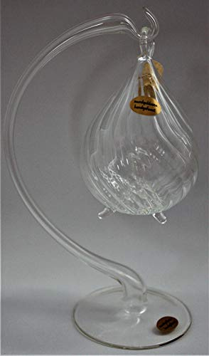 Glasvogelwelt Obstfliegenfalle (Falle: transp.-gerippt/Ständer: transp.)
