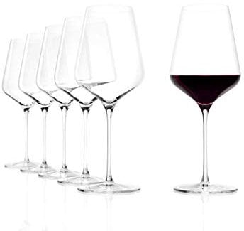 Stölzle Lausitz Verre à vin rouge Bordeaux STARlight 675ml I Lot de 6 I Lavables au lave-vaisselle et incassables I Gobelets à vin hautement fonctionnels
