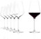 Stölzle Lausitz Bordeaux Glas Starlight 6er-Set I 675ml Rotweingläser optimal für Bordeauxwein I Extra Dünne Bordeauxgläser I Spühlmaschinenfeste Weinkelche mit maximaler Geschmacksentfaltung