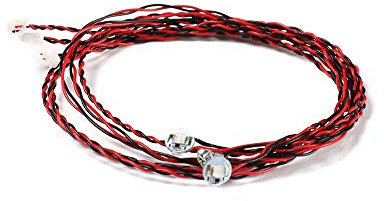 BRIKSMAX LED-Dot-Lights (Rot) 30CM für DIY Lego/MOC Beleuchtung (3er Pack)