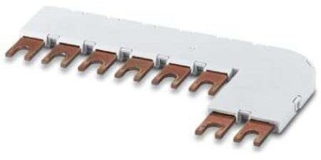 PHOENIX CONTACT FLT-SEC-H MPB-3+1 Verdrahtungsbrücke für das Verbinden von drei Blitzstromableitern FLASHTRAB SEC HYBRID mit einer N/PE-Funkenstrecke zu einer 3+1-Schaltung für TN-S-/TT-Systeme