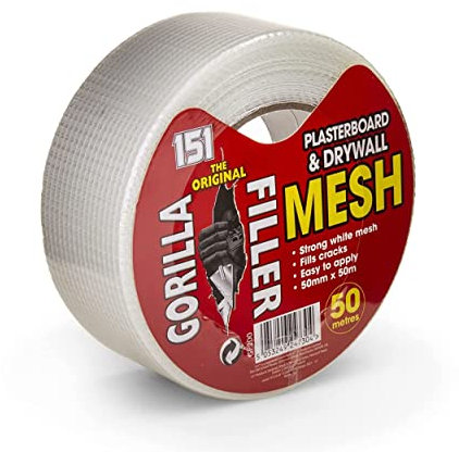 Gorilla Filler Plasterboard & Drywall Mesh Tape 50m
