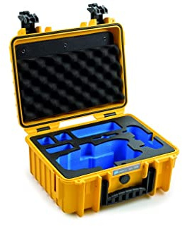 B&W Transportkoffer Outdoor - für Drohne DJI Mavic 3 oder DJI Mavic 3 Fly More Combo - Typ 3000 - Gelb - Wasserdicht nach IP67 Zertifizierung, Staubdicht, Bruchsicher und Unverwüstlich