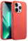 JETech Silikon Hülle für iPhone 13 Pro 6,1 Zoll, Ganzkörperschutz handyhülle mit Seidig-Weicher Berühren, Stoßfeste Hülle mit Mikrofaser-Futter (Rosa Pomelo)