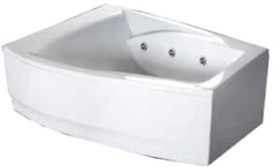 Vasca app asimmetrica idromassaggio 150X100 (150x100 destra)