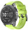 ISABAKE Cinturino Orologio in Silicone Morbido per Fenix 7X/Fenix 6X/Fenix 6X Pro/Fenix 5X/Fenix 5X Plus/Fenix 3/HR/Descent MK1/D2 Delta PX/D2 Charlie Cinturini,cinturino orologio 26mm-lime