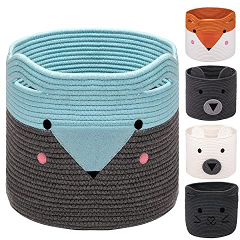 AXHOP Aufbewahrungskorb Aufbewahrungsbox Kinder 33 ×33 Faltbare Spielzeug Aufbewahrung für Regal. Ideal für Kallax, Kleidung, Spielzeug, Wäschekorb, Kinder, Kinderzimmer, Büro.