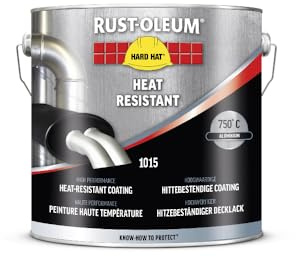 Rust-Oleum Hard Hat, peinture haute température pour les moteurs, canons à chaleur, ventilateurs, 2.5L (Aluminium)