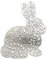 Stanzschablonen Osterhasen, Ostern Metall Stanzschablonen, Prägeschablonen Stanzformen Ostern Hase, Stanzmaschine Schablonen Cutting Dies, für DIY Kartenbasteln Grußkarten Geschenkverpackung (C)