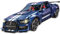 Technik Auto für Forde Mustang Shelby GT500, 1:10 Groß Automodell Bausatz, 2814 Teile Klemmbausteine Auto MOC Set