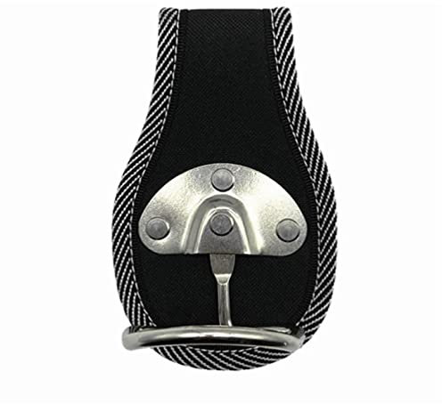Upgraded Heavy Duty Steel Loop Hammer Holder Tool Loop Wrench Spanner Holder Tool Organizer Sheath for Case Woodwork Too Hammer Holster Belt