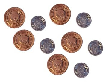Vegan Chocolate Pirate Coins (Vegan Milk Chocolate (plant based))