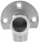 OSALADI 2 Pièces Robinet Mitigeur Connecteur Accessoire Eau Kit De Poche Valve Luminaires Tuyau Union Maison Robinet Au Mur Extérieur Montage Mural Coude Alimentation Tête