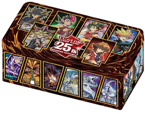 Yu-Gi-Oh! TRADING CARD GAME Tin of Dueling Heroes 25th Anniversary - Edizione tedesca