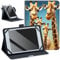 DIGTIALL Universal 7- 9 Tablet Case for Amazon Fire HD 8/Samsung/iPad Mini/Lenovo/TCL,360 Degree Rotating Stand & Multiple Viewing Angles Protective Cover for 7-9 inch Tablet,Giraffe