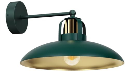 Eko-Light Milagro Wandleuchte FELIX GRÜN/GOLD 1xE27 Wandlampe