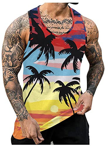 Tshirt Herren Oversize Vintage Gym Tshirt Herren Graphic Druck Sport Shirt Tshirt Herren Lustig V Ausschnitt Trapstar Tshirt Streetwear Sport Corteiz Tshirt T Shirts Männer Mit Taschen(1-Yellow,XL)