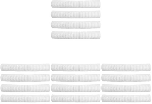 Sosoport 16 STK Kofferraumschutz Pflanzen Anlage Baumschutzhüllen Baumschutz für Setzlinge Beschützer der Setzlinge Winter bewachen Guard Rinde PVC Weiß