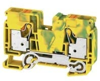 Weidmüller Schutzleiterklemme A2C 16 PE 2494010000 Grün, Gelb 20St.