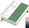 EMSHOI Notizbuch A5 Gepunktetes, Bullet Dotted Journal mit Spiralbindung, 300 Seiten/150 Blatt, 100 gsm Premium-Papier, PVC-Hardcover – Ideal für Damen, Herren, Büro & Schule, 14,5 x 21 cm, Tintengrün